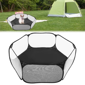Folding Pet Cat Playpen Rabbit Hamster Indoor Outdoor Guinea Pig Run - Picture 1 of 8