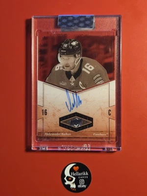 2024-25 Aleksander Barkov Clear Cut Legendary Signature Auto #LSA-AB Florida UD - Image 1 of 2