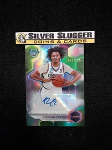 2023-24 Stephon Castle Bowman Best U Auto Refractor /125 UCONN San Antonio Spurs - Bild 1 von 2