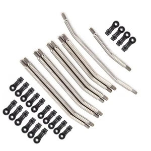 Steering Rod Link Linkage Set 313mm For SCX10 II 90046 1:10 RC Crawler Car - Picture 1 of 7