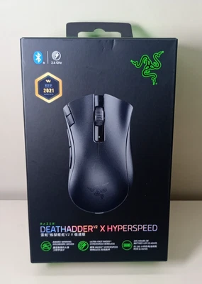 Razer Deathadder V2 X HyperSpeed Mouse Wireless Black 14000dpi 7 Buttons - Image 1 of 4