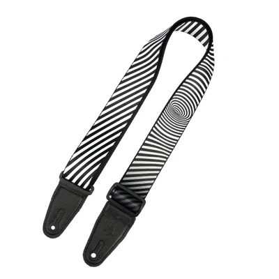 Correa para guitarra Levy's de 2" con ilusión óptica polivinílica - agujero de gusano Foto 1 de 3