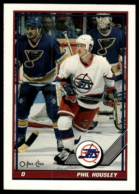 1991-92 O-Pee-Chee #395 Phil Housley - Image 1 of 2