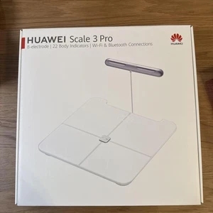 HUAWEI Scale 3 Pro WHITE Smart Weight Scale Wi-Fi Bluetooth - Picture 1 of 4