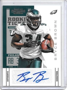 2012 Panini Contenders BRYCE BROWN VARIANTE SP AUTO RC /75 #111B PHILADELPHIA! - Foto 1 di 2