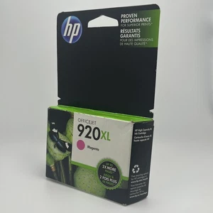 Sealed Genuine HP 920XL Magenta Ink Cartridge CD972AC Option 140 - EXP 03/2015 - Zdjęcie 1 z 6