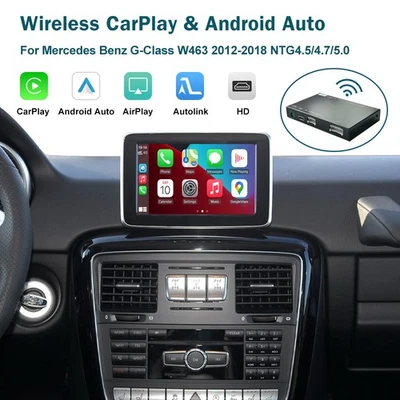 Wireless CarPlay Android Auto Für Mercedes-BenzG-Class W463 NTG4.5/4.7/5.0/5.1 - Bild 1 von 4