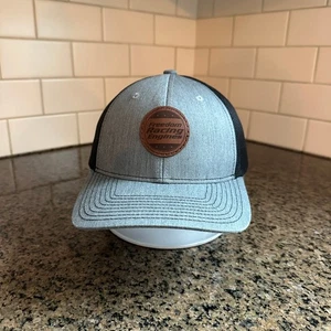 Freedom Racing Engines Trucker Hat Men's Snapback Black Gray Mesh Cap - Picture 1 of 6