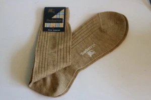 Vintage Burberrys Socks, New Old Stock, Cotton/Nylon, Full Thread - Picture 1 of 7