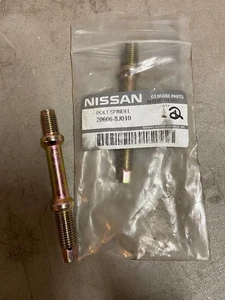 2 NEW Nissan 20606-8J010 Genuine  Altima Front  Exhaust Pipe Bolt Studs - Picture 1 of 1
