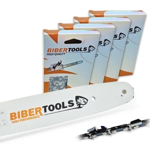 4x Sägeketten + Schwert 30cm 3/8"LP 1,1mm 44TG f. Stihl HT 101 HM - Bild 1 von 6