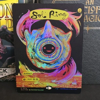 Sol Ring ✨ Borderless Rainbow FOIL ✨ MTG NM (0019) Encyclopedia Secret Lair - Image 1 of 4