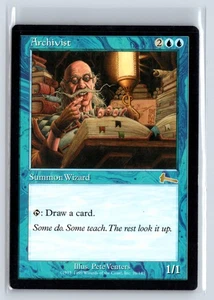 (3X) Archivist Urza's Legacy Rare – MTG Magic the Gathering Card - Picture 1 of 9