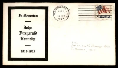 Mayfairstamps US 1963 John F Kennedy Cover aau_79465 - Image 1 of 2