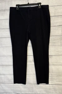 Pantalone donna Crown & Ivy 14 nero Cary elasticizzato casual carriera misto cotone CE - Foto 1 di 6