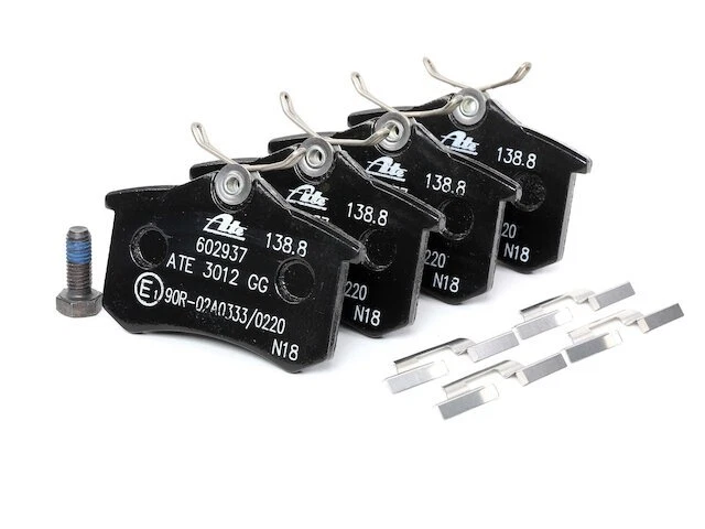 For 1985-1993, 1996 Volkswagen Jetta Brake Pad Set Rear ATE 38571QPXD 1986 1987 Foto 1 de 2