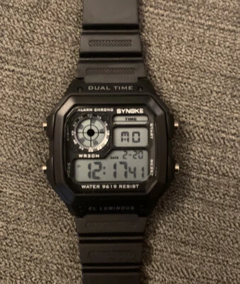 Synoke 9619 Reloj Hombre Digital Homenaje a Casio Royale James Bond Reloj Foto 1 de 4