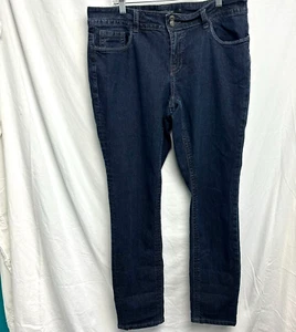 Jeans skinny Vigoss Collection The Legging super elasticizzato donna 16 lavaggio scuro - Foto 1 di 7