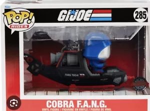 Funko Pop! Rides: G.I. Joe Cobra F.A.N.G.  GameStop Exclusive #285 New - Picture 1 of 4