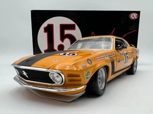ACME/WELLY - 1:18 model - 1970 BOSS 302 Mustang - *NOT SIGNED* #0038 - A1801815S - Picture 1 of 20