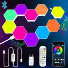 Smart Modular Light Panel LED Wall Hexagon Lights Touch/BT/WIFI TUYA Gaming Lamp