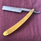 Gold Bug Razor A.Witte Germany - Concaved Blade & Translucent Amber Handle