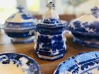 Flow Blue China Collection, Antique, Dishes, Housewares, Kitchen, Collectibles ￼