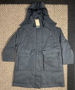 Women’s Jordan 23 Engineered Oversized Fit Parka, Dark Gray Sz. S, DQ9804-010 - Picture 1 of 12