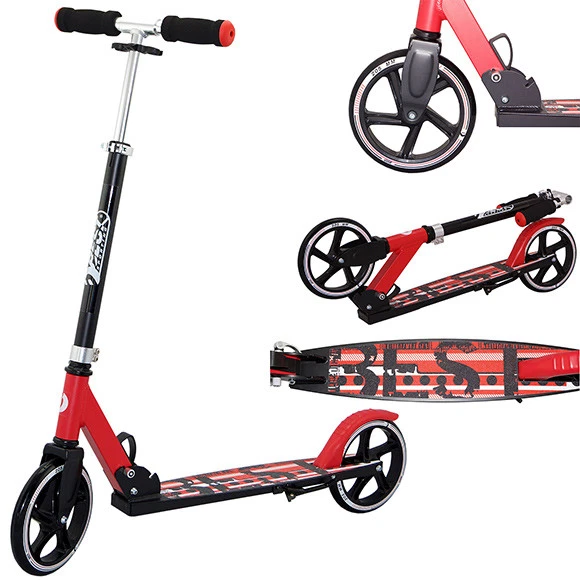 ehem. UVP 89,99€ Best Sporting Cityscooter 205 schwarz/rot 30406 Roller Scooter - Bild 1 von 1