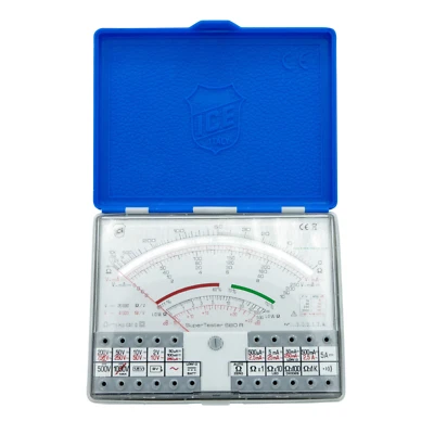 Multimetro analogico super tester ICE 680 R TOP di gamma tester corrente diodi - Immagine 1 di 4