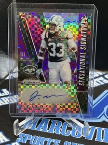 2019 Prizm Jamal Adams Purple Power Prizm Autograph Auto #07/25 SE-JAA Jets - Imagen 1 de 3