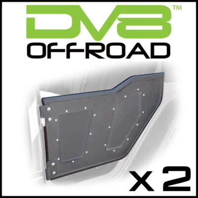 Puertas traseras de roca DV8 todoterreno RDSTTB-01R para Jeep Wrangler 2007-2018 4 puertas Foto 1 de 4