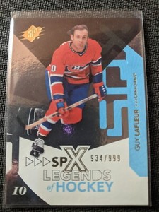 2010-11 SPx Legends of Hockey /999 Guy Lafleur #109