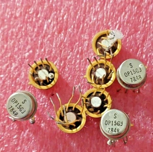 1pcs OP15GJ PRECISION JFET INPUT OP AMP. TO99 - Imagen 1 de 3