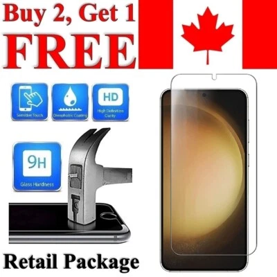 Premium Tempered Glass Screen Protector for Samsung Galaxy S23 & S23 Plus - Image 1 of 4