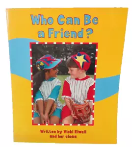 Who Can Be a Friend? Oversized Paperback Primary Easel Book 1995 - Picture 1 of 6
