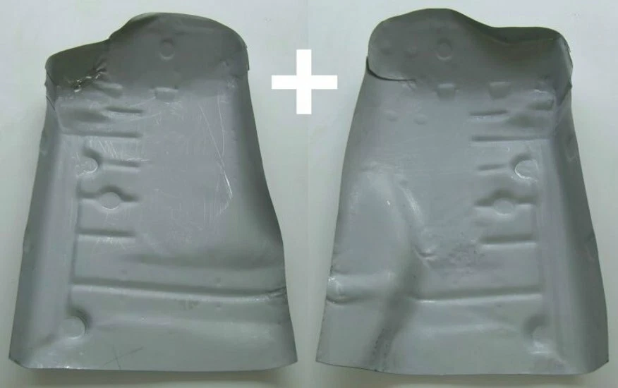 Bodenblech-Fußraum bis Sitz links + rechts Opel Ascona/Manta B   - Bild 1 von 1