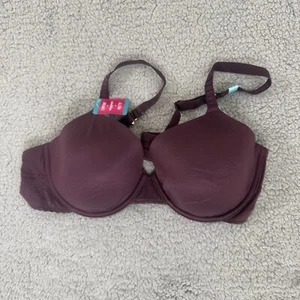 Vanity Fair 78165 Women’s Effortless Comfortable Support Underwire Bra Plum 38C - Picture 1 of 8