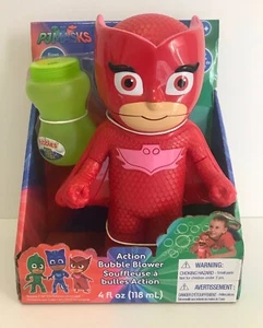 Little Kids PJ Masks Owlette Action Bubble Blower with Fubbles Bubbles  - Picture 1 of 12