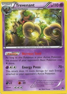 2x (XY09-065) Trevenant Rare Pokemon XY BreakPoint Card # 65 - Picture 1 of 1