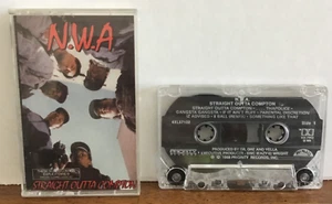 NWA Straight Outta Compton Cassette Tape Ruthless Records 1988 - Picture 1 of 6