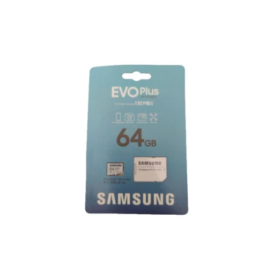 Samsung EVO Plus 64GB microSDXC UHS-I Scheda di Memoria - Immagine 1 di 4
