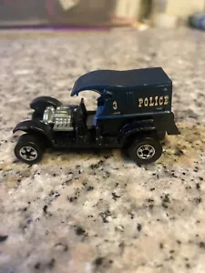 Hot Wheels Redline Paddy Wagon 1970 - Diecast azul - Variante HK - De colección raro - Imagen 1 de 4