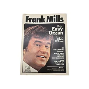 1980 Frank Mills für leichte Orgel Liederbuch Noten Edwin Spieluhr Tänzerin - Bild 1 von 7