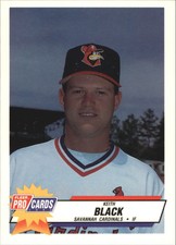 1993 Savannah Cardinals Fleer/ProCards #691 Keith Black