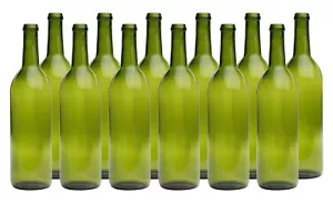 Home Brew Ohio Green 750ml Bordeaux Bottles Case of 12 - Picture 1 of 5