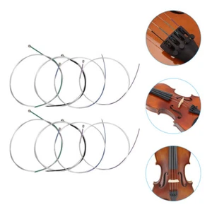 Kit de cordes pour violon, 8 pièces, 4/4 de remplacement, ensemble universel - Imagen 1 de 12