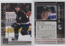 2001-02 ITG Be A Player Memorabilia Daniel Sedin #6 HOF