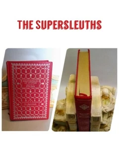 Ellery Queen's Masterpieces of Mystery THE SUPERSLEUTHS Gold Gilded - Picture 1 of 5