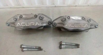 2005-2012 Acura RL OEM Front 4 Piston Advics Brake Calipers - Image 1 of 4